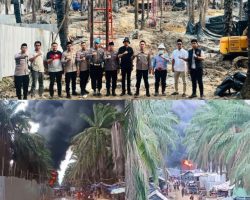 Dibalik Ledakkan Sumur Minyak Ilegal Diduga Ada Keterlibatan Oknum Anggota Polsek Keluang