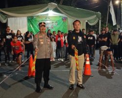 Kapolsek IB I Kompol Pauzi Apresiasi Lomba Lari Tanpa Alas Kaki, Polsek IB I Siap Dukung Kegiatan Positif Remaja