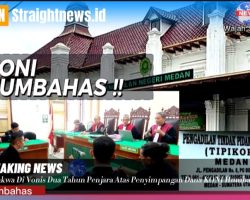 Vonis 2 Tahun Penjara Untuk Terdakwa Penyimpangan Dana Hibah KONI Humbahas Tahun 2022-2024