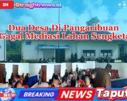 Mediasi Permasalahan Tanah Antar Desa  Hutaraja dan Parlombuan Pangaribuan Tidak Menuai Hasil