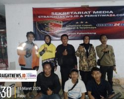 Media Straightnews.id Menempati Sekretariat Baru di Kota Palembang