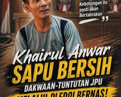 Didakwa Melakukan Eksplorasi, Khairul Anwar Beberkan Fakta di Persidangan