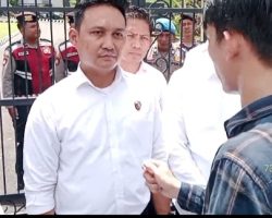 Aksi Damai di Mapolda Sumsel, GEMAPELA Minta Pecat Kapolres dan Kanit Pidsus Polres Lahat