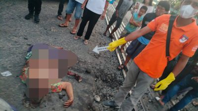 Terseret Hingga Puluhan Meter, Inisial R (68) Seorang Ibu di Prabumulih Tewas Tertabrak KA Babaranjang 