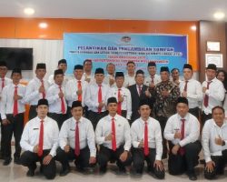 Pelantikan Panitia Ajudikasi dan Satgas PTSL 2026, Target 4.500 Bidang di Muba