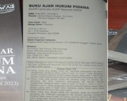 Peluncuran Buku Hukum Pidana Karya ke 13