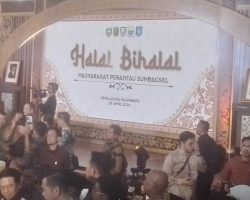 Halal Bi Halal Perantau Sumbagsel di Griya Agung Berlangsung Khidmat dan Penuh Kebersamaan