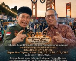 Divisi Investigasi, Intelijen, dan Monitoring Ucapkan Milad ke-37 Ketum Rino Triyono, Momentum Perkuat Sinergi Pasca Musdalub
