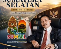 Kompaslink.com dan DPP APPI Ucapkan Dirgahayu Provinsi Sumatera Selatan ke-80