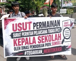 Dibalik Penugasan Ratusan Plt, Dinas Pendidikan Provinsi Sumsel Diduga Lelang Posisi Jabatan Kepala Sekolah