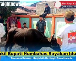 Wabup Humbahas Yunita Rebeka Marbun Pelihara Kerukunan Antar Umat Beragama, Lewat Berbagi Hewan Kurban