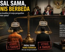 Tajam ke Bawah, Tumpul ke Atas? Ketika Pasal Sama Melahirkan Vonis Berbeda