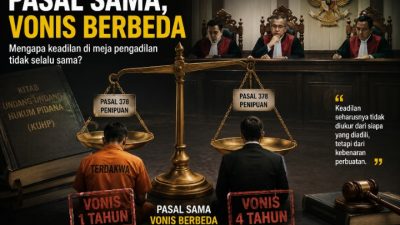 Tajam ke Bawah, Tumpul ke Atas? Ketika Pasal Sama Melahirkan Vonis Berbeda