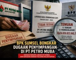 BPK Bongkar Dugaan Skandal PT Petro Muba.