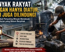 Minyak Rakyat Jangan Hanya Diatur, Tapi Juga Dilindungi