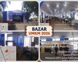 Semarak Bazar UMKM 2026 di RSUD Siti jng Fatimah, Lidya ‘Cilor Jolly’: Ini Kesempatan Emas