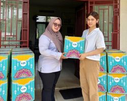 Penuh Kehangatan di 10 Muharam, PT Tirta Sriwijaya Maju Bagikan Kebahagiaan Lewat Paket Sembako