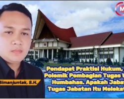 Menilik Substansi Surat Wakil Bupati Humbahas: Persoalan Administrasi, Bukan Perebutan Kewenangan