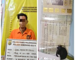 Pelaku Penggelapan Motor Honda Beat di Palembang Ditangkap, Polsek SU II Amankan Tersangka