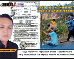 Kuasa Hukum Bius Matiti Aleng Simanjuntak, S.H. Lakukan Analisis SK Bupati Tahun 1976 dan Sketsa Lokasi