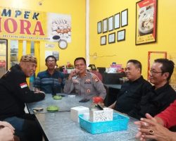 Audiensi Kapolsek Sako Bersama Organisasi Masyarakat di Kota Palembang