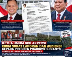 Persoalan Lahan Karangsia OKI Sampai ke Presiden Prabowo, DPP AKPERSI Kirim Laporan Hasil Investigasi