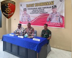Cegah Tawuran, Kapolsek IB I Pimpin Rakor Bersama Unsur Pemerintahan dan Tokoh Masyarakat