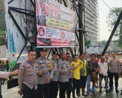 Cegah Tawuran dan Kenakalan Remaja, Polsek IB I Pasang Spanduk Anti-Tawuran di Jalan Letkol Iskandar