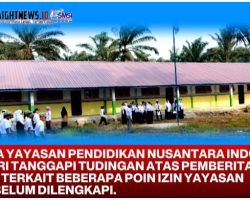 Kepala Yayasan Pendidikan Nusantara Indonesia Mandiri, Sanggah Terkait Izin Belum di Lengkapi Dan Pemalsuan Tandatangan