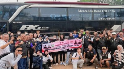 Menuju Panggung Nasional! Darlis Lepas Kontingen SMI Sumsel ke Kejurnas dan Jambore 2026
