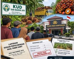 Warga Sidomulyo Laporkan Ketua KUD Tani Mandiri Jaya ke Polres Muba, Diduga Selewengkan Hasil Panen Sawit