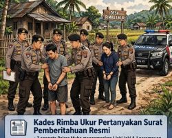 Kades Rimba Ukur Soroti Penangkapan Dua Terduga Narkoba, Humas Polres Muba: Akan Kami Konfirmasi